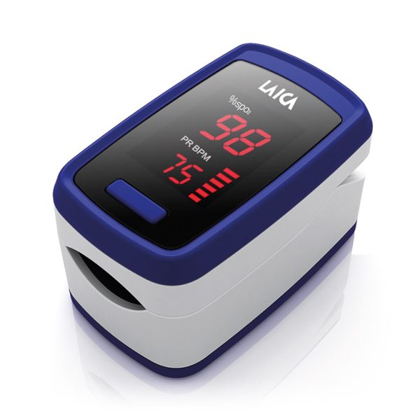 Уред за измерване нивото на кислород в кръвта и сърдечния пулс - пулсоксиметър Laica EA1007