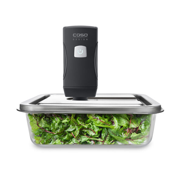 Стъклен съд за вакуумиране CASO VacuBoxx Inox XL 4.5L