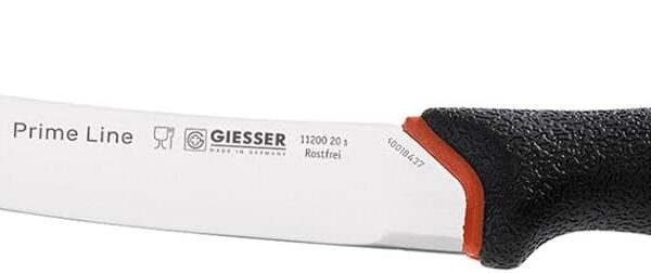 Нож за нарязване Giesser Prime Line 11200 20, извито острие, гумирана дръжка