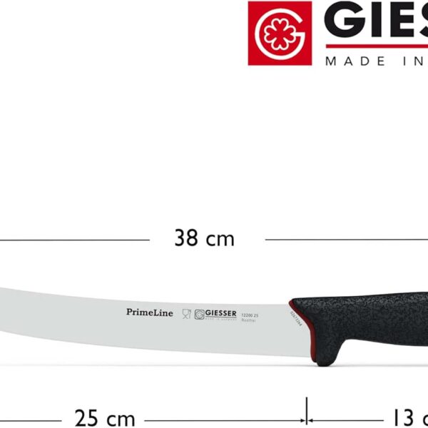 Нож за рязане с извито острие, острие 25 см, GIESSER PrimeLine 12200 25