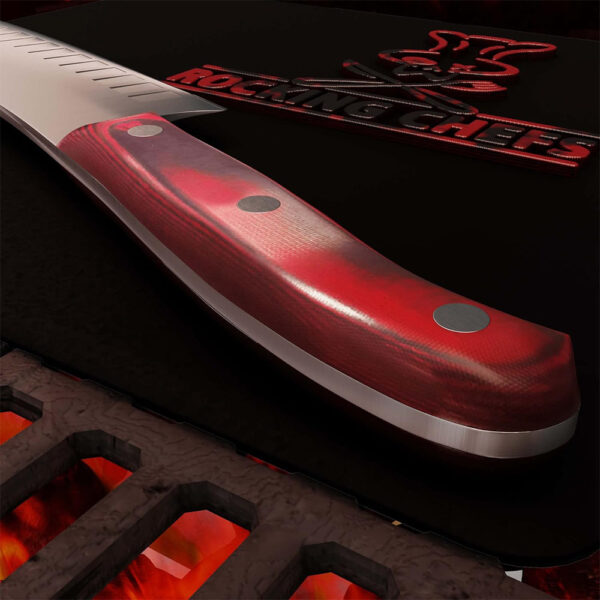 Шефски нож Giesser серия PremiumCut Yobocho No 1, Rocking Chefs, Micarta, 16 см острие