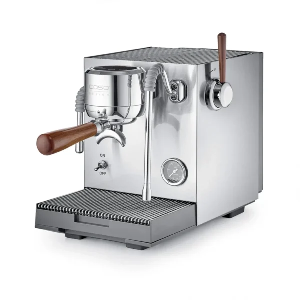 Кафемашина CASO Design EspressoGourmet Advanced – полупрофесионална портфилтър кафемашина за истински ценители